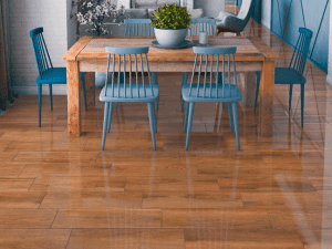 Piso Cerámico Imitación Madera Tanzania Cedro