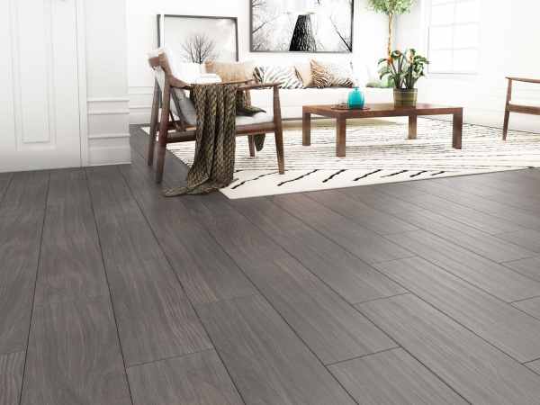 Piso Cerámico Imitación Madera Sequoia Habano