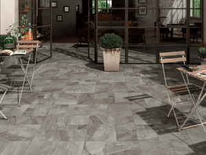Porcelanato Mate Antideslizante Stonemix Gris