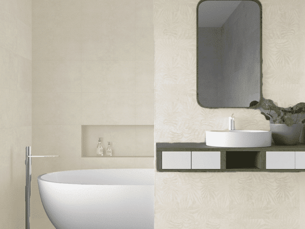 Azulejo Cerámica Baño Cocina Avart Marfil- DC Avart Marfil