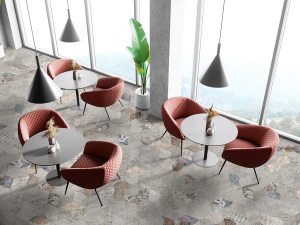 Porcelanato Hexágono Mystic Pearl