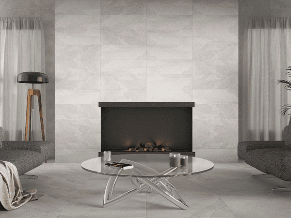 Azulejo Cerámica Baño Cocina Keon Gris