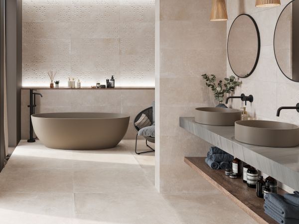 Azulejo Cerámica Baño Cocina Arduin Sand Mate Rectificado