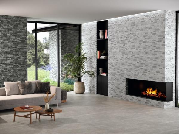 Fachaleta Porcelanato Navarra Gris - Navarra Antracita