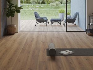 Porcelanato Español Imitación Madera Inout Versat Nogal Mate Rectificado