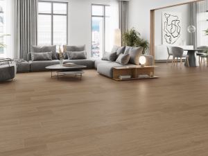 Porcelanato Español Imitación Madera Holma Natural Mate Rectificado