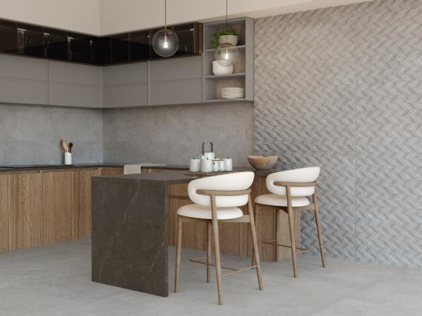 Azulejo Español Limestone Grey-Duomo Limestone Grey Mate Rectificado