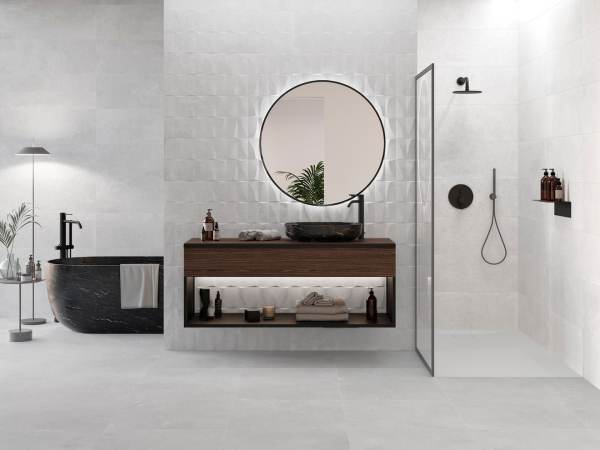 Azulejo Español Arduin White-Arduin Concept White Mate Rectificado Baños Cocinas