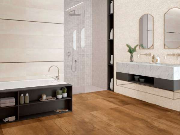 Azulejo Español Arc Beige-Arc Art Beige Mate Rectificado Baño Cocina