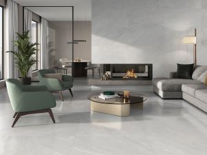 Porcelanato Español Sakhir Soft Grey Satinado Rectificado