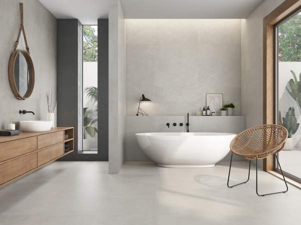 Azulejo Español Seven Silver Rectificado Mate