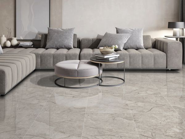 Porcelanato India Viena Beige Rectificado Alto Brillo