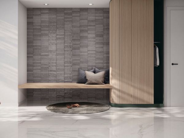 Azulejo Español Mahi Anthracite Brillante Baños Cocinas