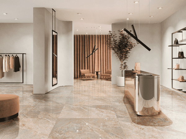 Porcelanato India Gemma Oxford Brillante Rectificado