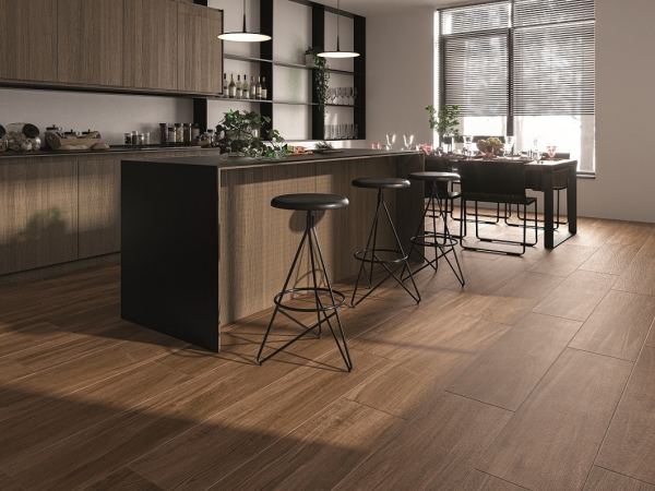 Porcelanato Español Imitación Madera Brighton Cherry