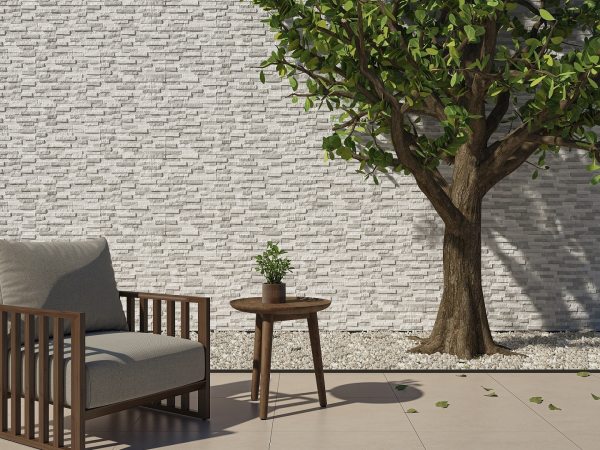 Fachaleta Española Ec Irun Perla Porcelánica Imitación Piedra