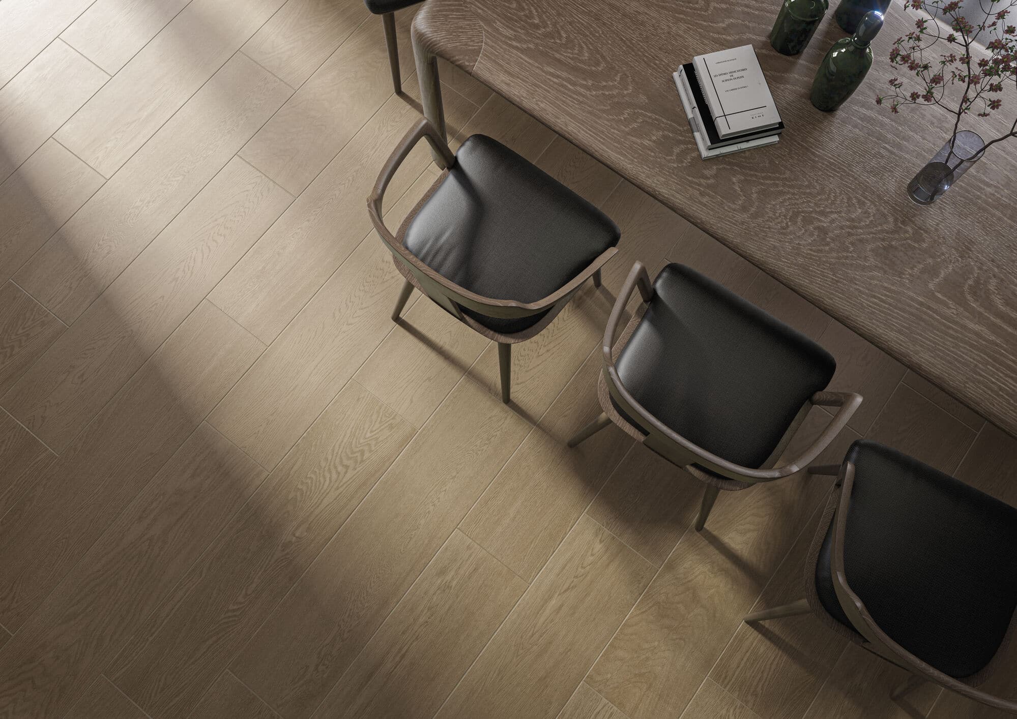 Porcelanato Español Xs Adena Oak Mate Imitación Madera