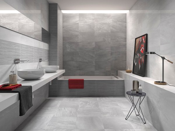 Azulejo Español Ut Fred Perla- Fred Gris-Fred Rlv Gris Brillante