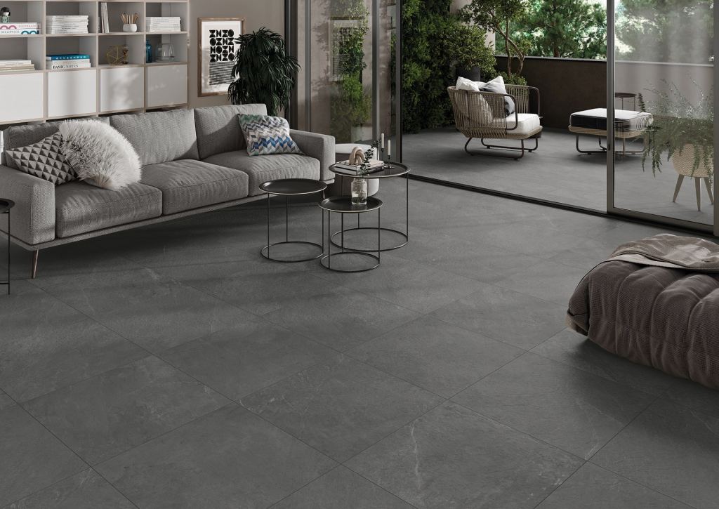 Porcelanato Español Indic Anthracite Mate Rect 60x60 cm - Samboro Costa ...