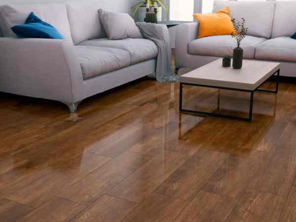 Piso Cerámico Etiopia Caoba Imitación Madera Brillante