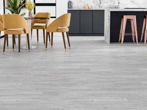 Piso Cerámico Samboro Paraná Gris Imitación Madera Mate