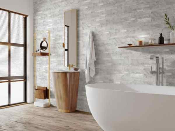 Fachaleta Porcelánica Italiana Royal Statuario