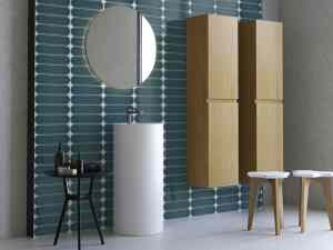 Azulejo Español Oval Cobalt Brillante para Baños y Cocinas