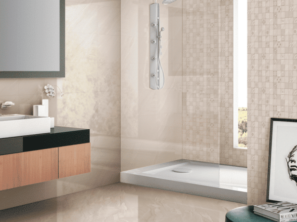 Azulejo Español Quina Kubic Beige Brillante