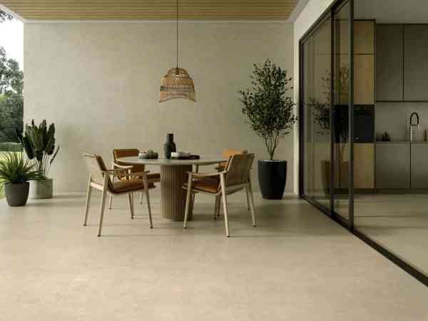 Porcelanato Español G Talo Taupe Mate Antideslizante Rectificado