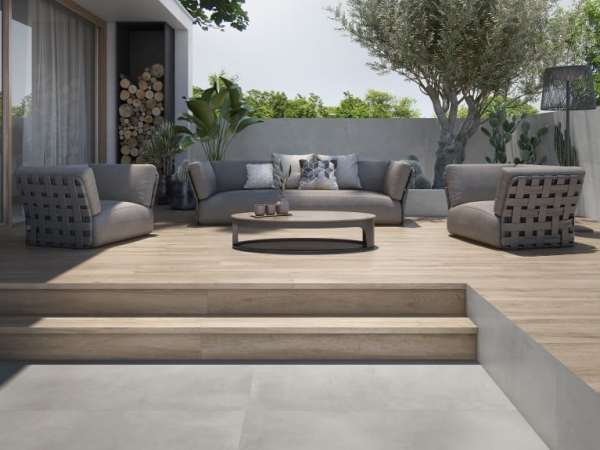 Porcelanato Español Madox Gris Mate Rectificado