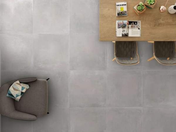 Porcelanato Español Madox Gris Mate Rectificado