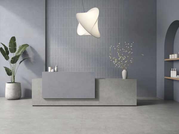 Porcelanato Español G Zero Denim- Zero Ceniza Mate Rectificado