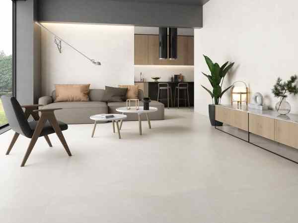 Porcelanato Español Ess Isea White Satinado Rectificado