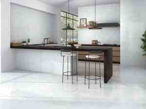 Porcelanato Español Caryn Bianco Satinado Rectificado