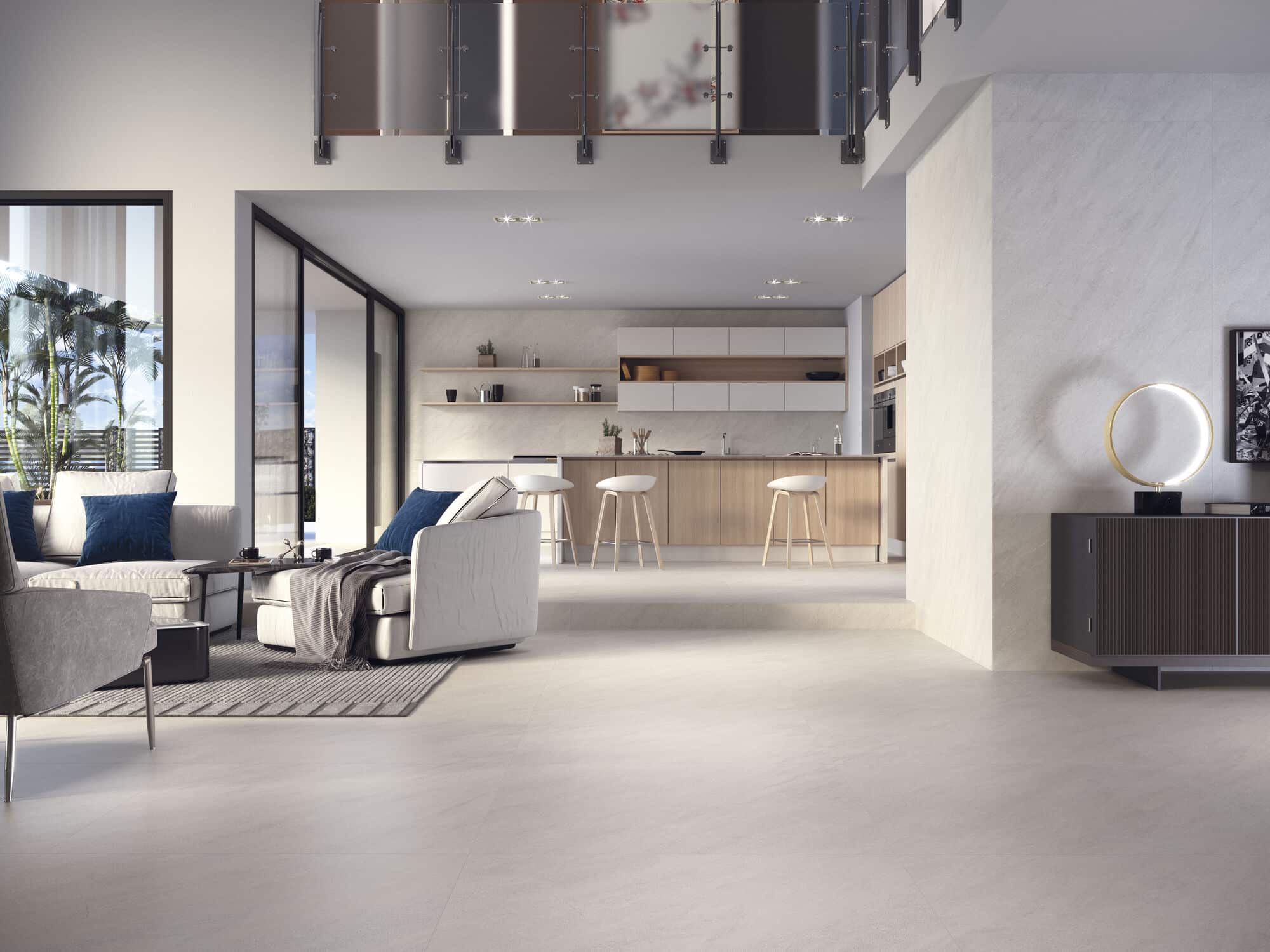 Porcelanato Español Kliff Sand Rectificado