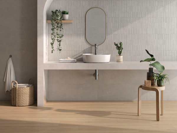 Azulejo Español G Zero Perla-Rlv Zero Perla Mate Rectificado