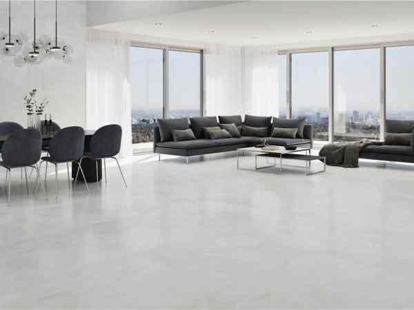 Porcelanato Español Baikal White Satinado Rectificado