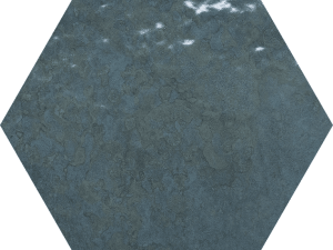 Porcelanato Español Bali Hexagonal Turquesa Brillante