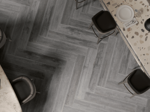 Porcelanato Español Ronin Grey Npl Mate Imitación Madera