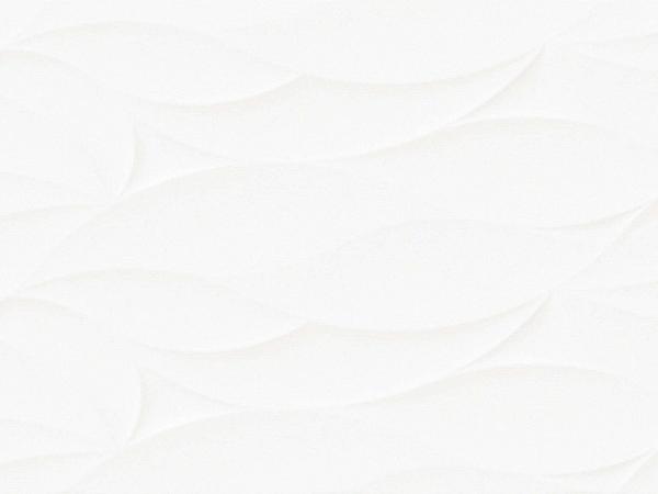 Azulejo Español Blanco Ondas Brillo