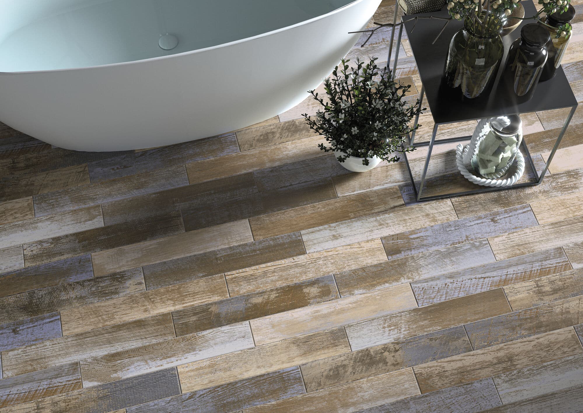 Porcelanato Español Denver Colour Npl Imitación Madera Mate