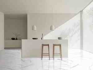 Porcelanato Statuario Silver Alto Brillo Rectificado