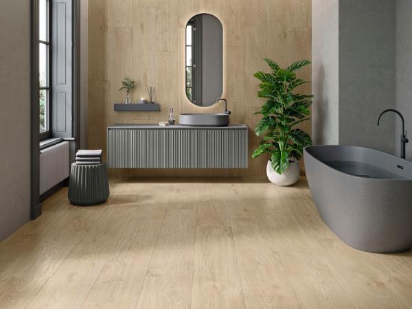 Porcelanato Español 3DB Tiare Haya Mate Rectificado Imitación Madera