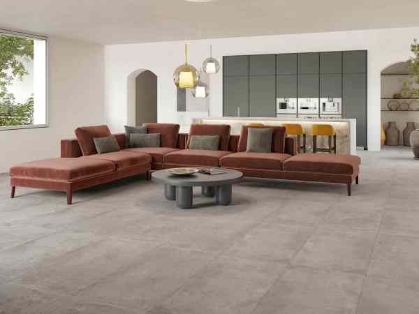 Porcelanato Español Texas Gris Mate Rectificado