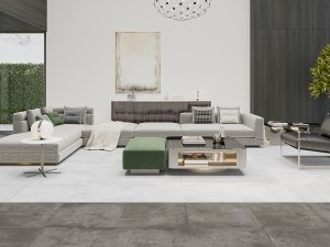 Porcelanato Español Texas Antracita-Texas Perla Rectificado