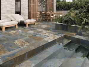 Porcelanato Español Sl Sinai Blue Antideslizante