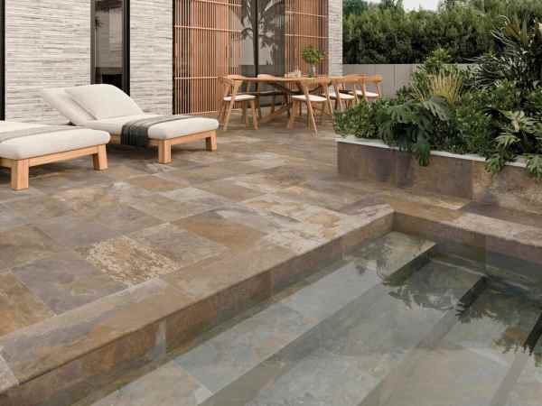 Porcelanato Español Sl Sinai Beige Antideslizante