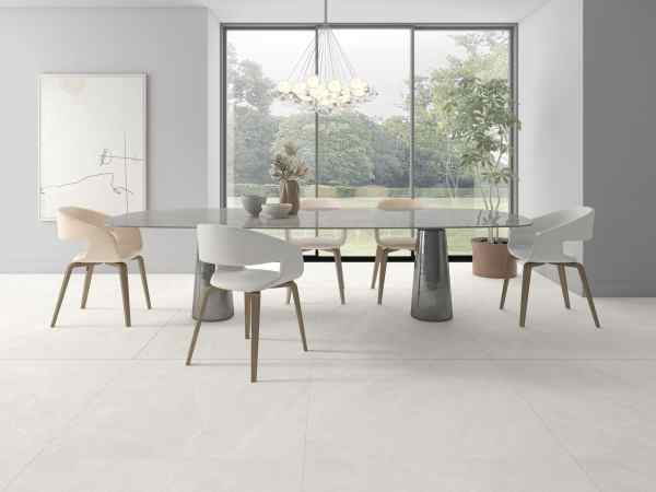 Porcelanato Español Ess Isea White Satinado Rectificado