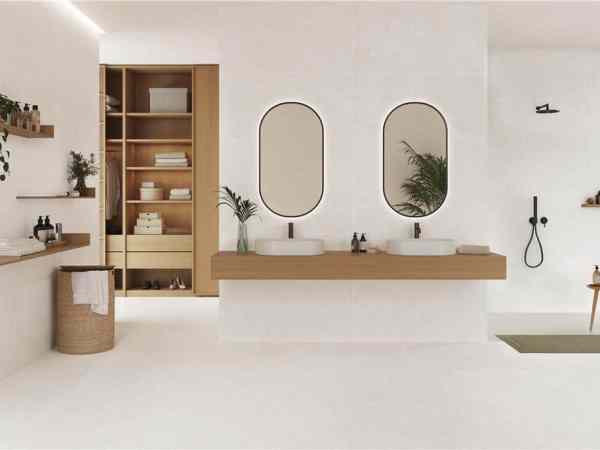 Porcelanato Español Sunta Bone Mate Rectificado