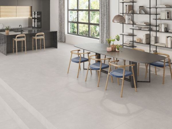 Porcelanato Español Ess Habitat Perla Rectificado